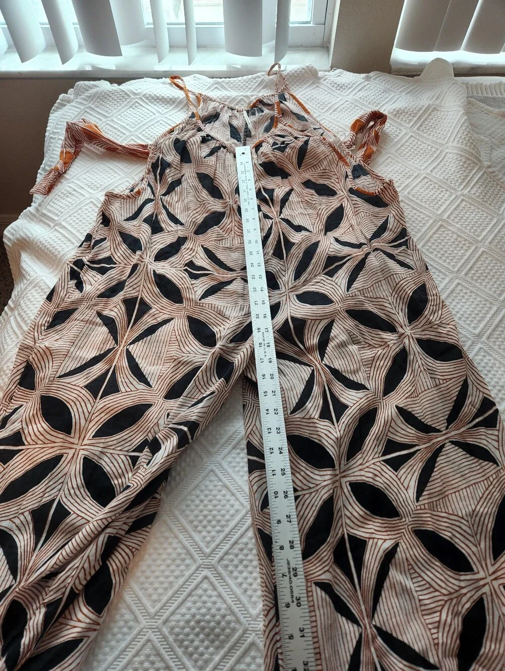 Anthropologie sleeveless jumpsuit